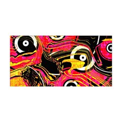 Abstract Clutter Pattern Baffled Field Yoga Headband by Simbadda