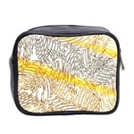 Abstract Composition Pattern Mini Toiletries Bag 2-Side Back