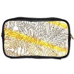 Abstract Composition Pattern Toiletries Bags by Simbadda