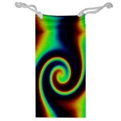 Background Colorful Vortex In Structure Jewelry Bag