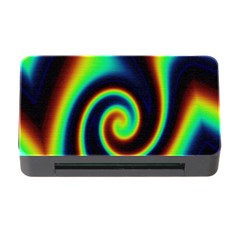 Background Colorful Vortex In Structure Memory Card Reader With Cf by Simbadda