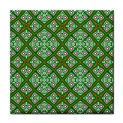 Digital Computer Graphic Seamless Geometric Ornament Tile Coasters by Simbadda