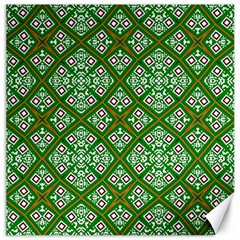 Digital Computer Graphic Seamless Geometric Ornament Canvas 16  X 16   by Simbadda