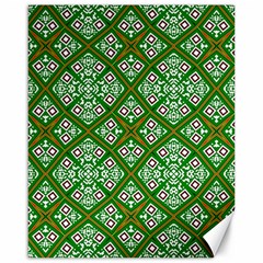 Digital Computer Graphic Seamless Geometric Ornament Canvas 16  X 20  