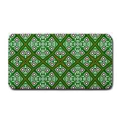 Digital Computer Graphic Seamless Geometric Ornament Medium Bar Mats by Simbadda