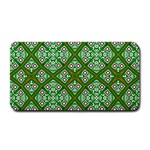 Digital Computer Graphic Seamless Geometric Ornament Medium Bar Mats 16 x8.5  Bar Mat