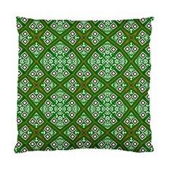 Digital Computer Graphic Seamless Geometric Ornament Standard Cushion Case (one Side) by Simbadda