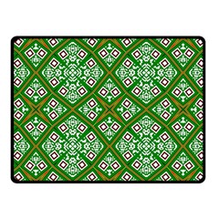 Digital Computer Graphic Seamless Geometric Ornament Fleece Blanket (small) by Simbadda