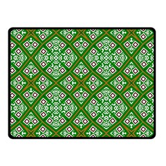 Digital Computer Graphic Seamless Geometric Ornament Double Sided Fleece Blanket (small)  by Simbadda