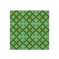 Digital Computer Graphic Seamless Geometric Ornament Satin Bandana Scarf by Simbadda