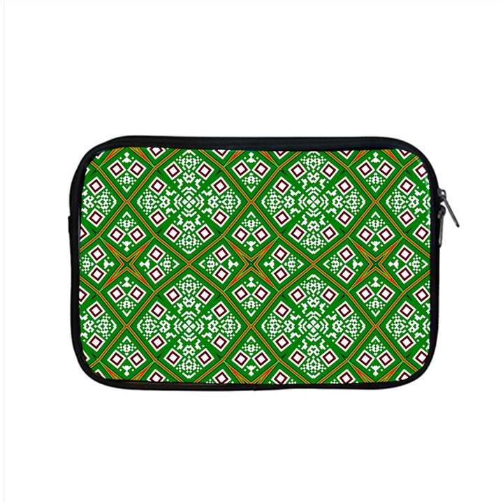 Digital Computer Graphic Seamless Geometric Ornament Apple MacBook Pro 15  Zipper Case