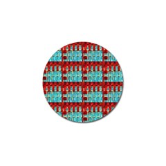 Architectural Abstract Pattern Golf Ball Marker by Simbadda