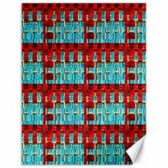 Architectural Abstract Pattern Canvas 12  X 16   by Simbadda