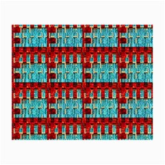 Architectural Abstract Pattern Small Glasses Cloth (2-side) by Simbadda