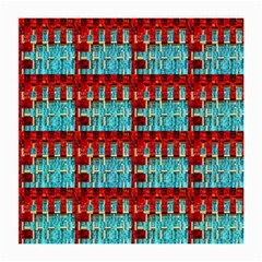 Architectural Abstract Pattern Medium Glasses Cloth (2-side) by Simbadda