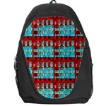 Architectural Abstract Pattern Backpack Bag Front