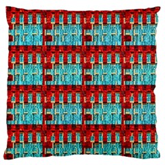 Architectural Abstract Pattern Standard Flano Cushion Case (one Side) by Simbadda