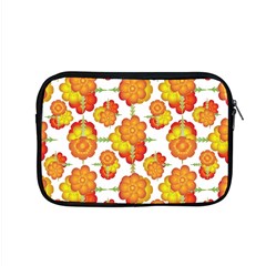 Colorful Stylized Floral Pattern Apple Macbook Pro 15  Zipper Case