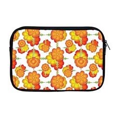 Colorful Stylized Floral Pattern Apple Macbook Pro 17  Zipper Case