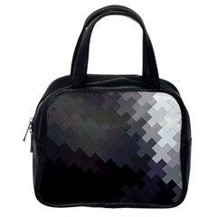 Abstract Pattern Moving Transverse Classic Handbags (one Side) by Simbadda