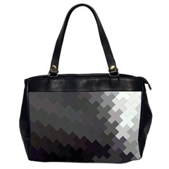 Abstract Pattern Moving Transverse Office Handbags (2 Sides)  by Simbadda