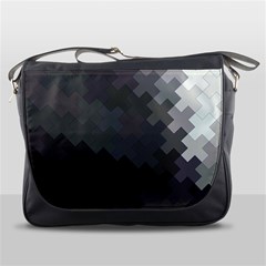 Abstract Pattern Moving Transverse Messenger Bags by Simbadda