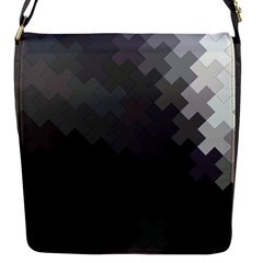 Abstract Pattern Moving Transverse Flap Messenger Bag (s) by Simbadda