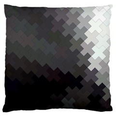 Abstract Pattern Moving Transverse Large Flano Cushion Case (two Sides) by Simbadda