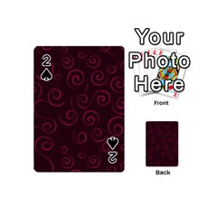 Pattern Playing Cards 54 (mini)  by Valentinaart