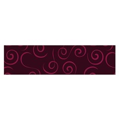 Pattern Satin Scarf (oblong)