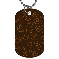 Pattern Dog Tag (two Sides) by Valentinaart