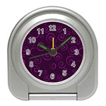 Pattern Travel Alarm Clocks Front