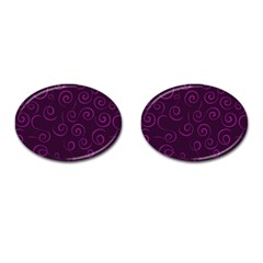 Pattern Cufflinks (Oval)