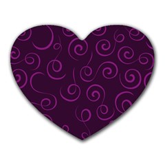 Pattern Heart Mousepads