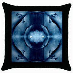 The Ghost Eyes Throw Pillow Case (black) by 3Dbjvprojats