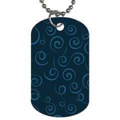 Pattern Dog Tag (one Side) by Valentinaart