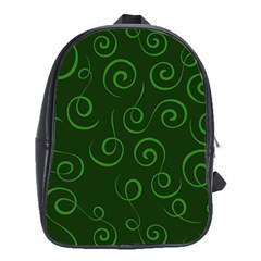 Pattern School Bags (xl)  by Valentinaart