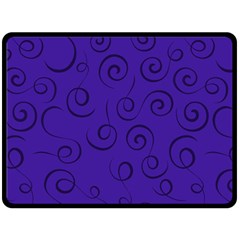 Pattern Double Sided Fleece Blanket (large) 