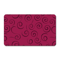 Pattern Magnet (rectangular) by Valentinaart