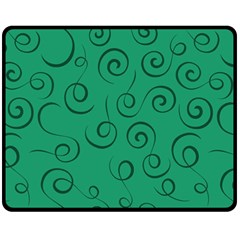 Pattern Double Sided Fleece Blanket (medium)  by Valentinaart