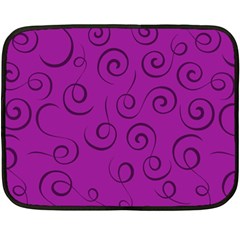 Pattern Double Sided Fleece Blanket (mini)  by Valentinaart