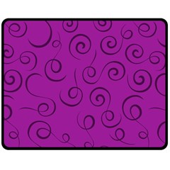 Pattern Fleece Blanket (medium)  by Valentinaart