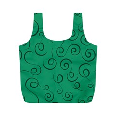 Pattern Full Print Recycle Bags (m)  by Valentinaart