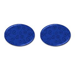 Pattern Cufflinks (oval)