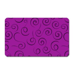 Pattern Magnet (rectangular) by Valentinaart