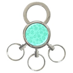 Pattern 3-ring Key Chains by Valentinaart