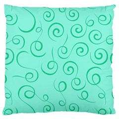 Pattern Large Cushion Case (one Side) by Valentinaart