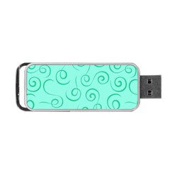 Pattern Portable Usb Flash (one Side) by Valentinaart