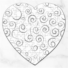 Pattern Jigsaw Puzzle (heart)