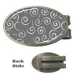 Pattern Money Clips (Oval)  Front